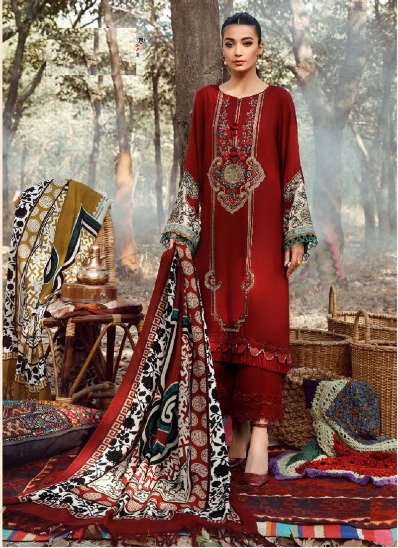 Maria B Exclusive Collection Vol 4 Printed Casual Wear Wholesale Pakistani Salwar Suits